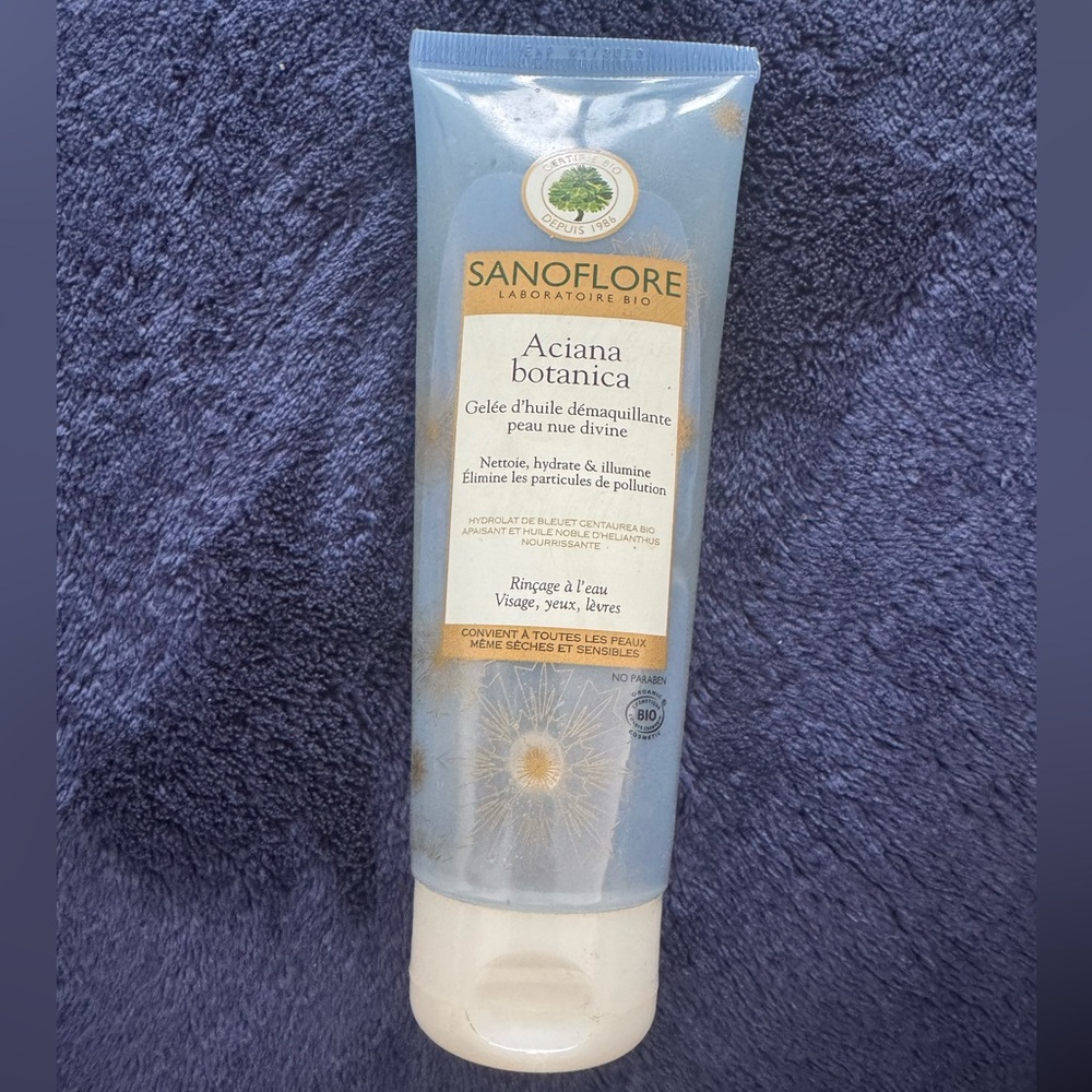 Sanoflore Aciana Botanica Oil-in-Gel Make-Up Remover Organic 125ml